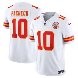 Chiefs Isiah Pacheco Vapor FUSE Jersey White