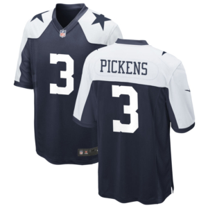 Cowboys George Pickens Jersey Alternate Navy