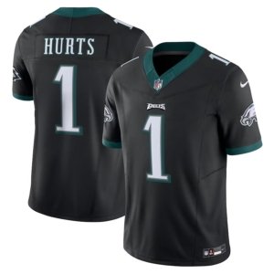 Eagles Jalen Hurts Vapor FUSE Jersey Black