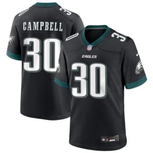 Eagles Jihaad Campbell Jersey Black
