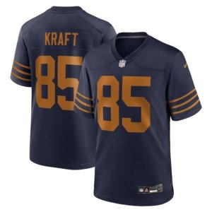 Packers Tucker Kraft Jersey Navy