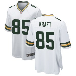 Packers Tucker Kraft Jersey White