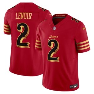 49ers Deommodore Lenoir Rivalries Jersey Red
