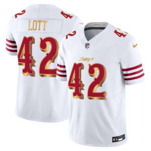 49ers Ronnie Lott Rivalries Jersey White