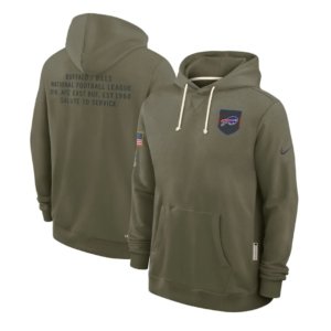 Bills Olive 2025 Salute to Service Hoodie