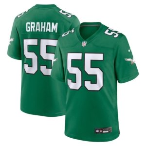 Eagles Brandon Graham Jersey Kelly Green