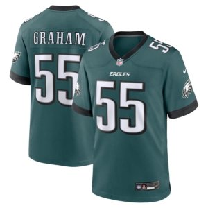 Eagles Brandon Graham Jersey Midnight Green
