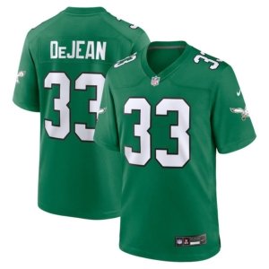 Eagles Cooper DeJean Jersey Kelly Green