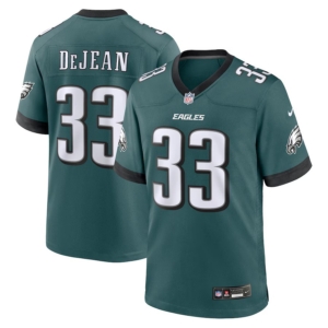 Eagles Cooper DeJean Jersey Midnight Green
