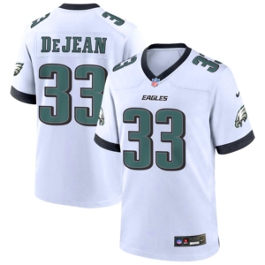 Eagles Cooper DeJean Jersey White