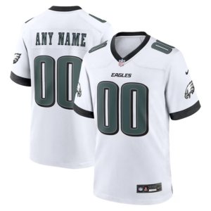 Eagles Custom Name Jersey White