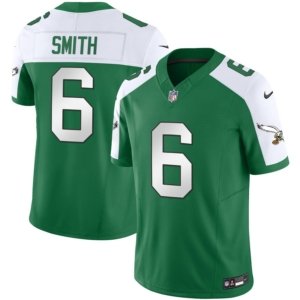 Eagles DeVonta Smith Kelly Alternate Vapor FUSE Jersey