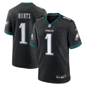 Eagles Jalen Hurts Jersey Black