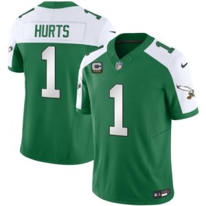 Eagles Jalen Hurts Kelly Alternate Vapor FUSE Jersey