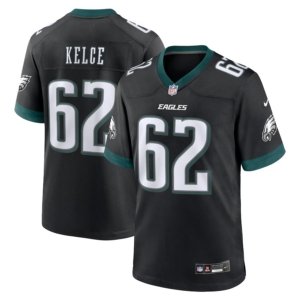 Eagles Jason Kelce Jersey Black