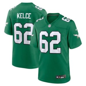 Eagles Jason Kelce Jersey Kelly Green