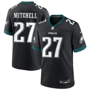 Eagles Quinyon Mitchell Jersey Black
