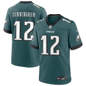 Eagles Randall Cunningham Jersey Midnight Green