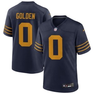 Packers Matthew Golden 1923 Navy Classic Jersey