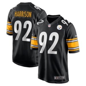 Steelers James Harrison Jersey Black