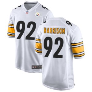 Steelers James Harrison Jersey White