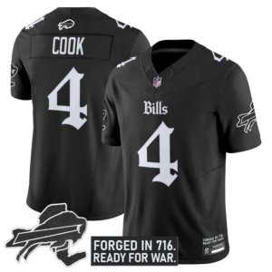Bills James Cook Gothic Jersey