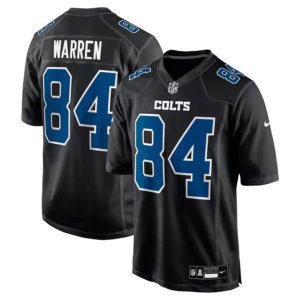 Colts Tyler Warren Carbon Black Jersey