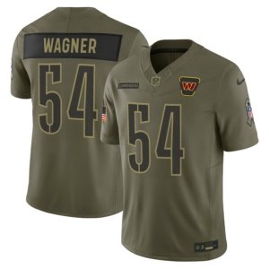 Commanders Bobby Wagner Olive 2025 Salute to Service Jersey