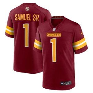 Commanders Deebo Samuel Sr Jersey Burgundy