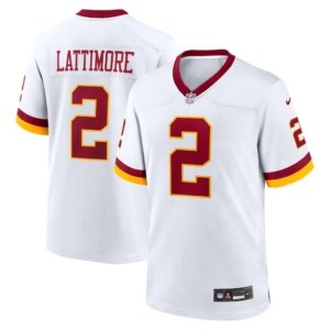 Commanders Marshon Lattimore Jersey White