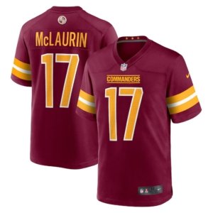 Commanders Terry McLaurin Jersey Burgundy