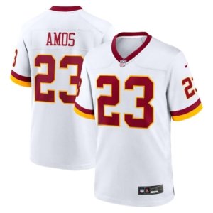 Commanders Trey Amos Jersey White