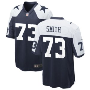 Cowboys Tyler Smith Jersey Alternate Navy