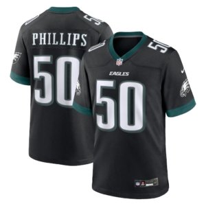 Eagles Jaelan Phillips Jersey Black