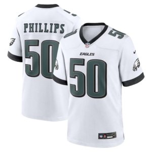 Eagles Jaelan Phillips Jersey White