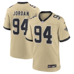 Saints Cameron Jordan Jersey Gold