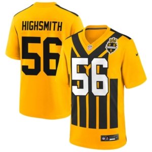 Steelers Alex Highsmith Gold Throwback Jersey