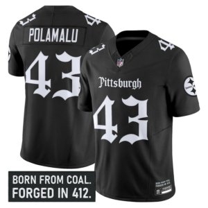 Steelers Troy Polamalu Gothic Jersey