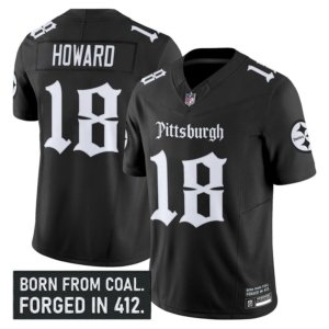 Steelers Will Howard Gothic Jersey