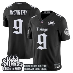 Vikings JJ McCarthy Gothic Jersey