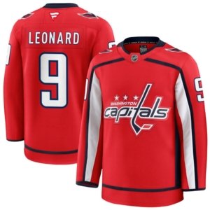 Washington Capitals Ryan Leonard Jersey Red