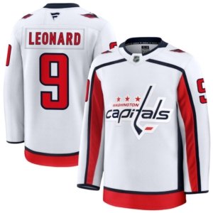 Washington Capitals Ryan Leonard Jersey White