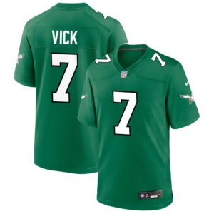 Eagles Michael Vick Jersey Kelly Green