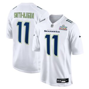 Seahawks Jaxon Smith-Njigba Super Bowl LX Jersey Tundra Fashion
