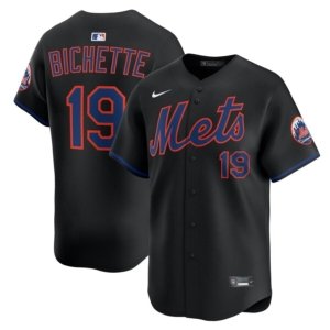 Mets Bo Bichette Black Jersey