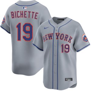Mets Bo Bichette Gray Road Jersey