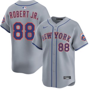 Mets Luis Robert Jr Gray Road Jersey