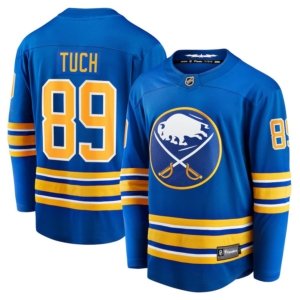 Sabres Alex Tuch Royal Home Jersey