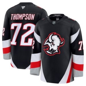 Sabres Tage Thompson Black Alternate Jersey