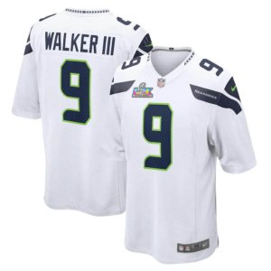 Seahawks Kenneth Walker III Super Bowl LX Jersey White